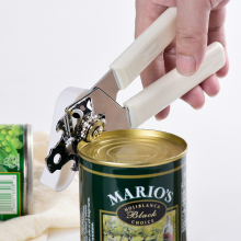 White Stainless Steel Tin Can Opener