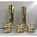 Double-layer Mushroom acrylic cosmetic Mirror Bottles