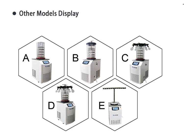 Hot Sale Industrial Small Volume Lyophilizer Freeze Drying Machine