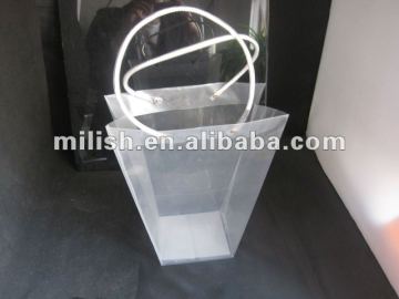 2012 Hot sale clear plastic flower bag