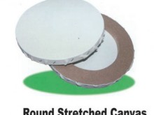 Round Stretched Canvas