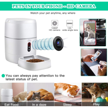 Alimentatore intelligente con fotocamera HD
