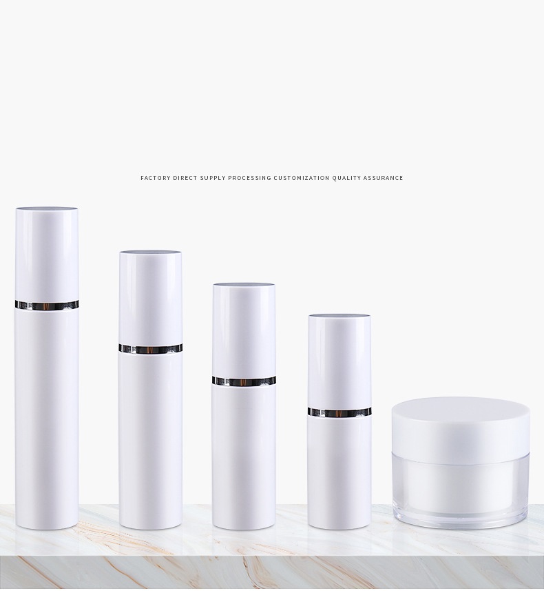 Cosmetic set bottle spray lotion travel divide bottle press type small sample cream bottle (1)