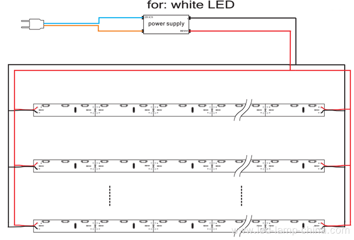 Side emitting 335 led strip