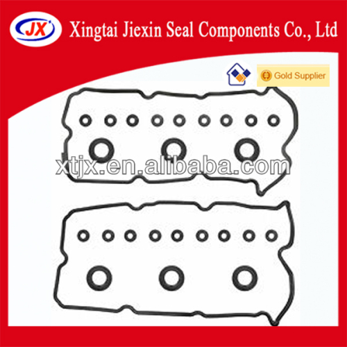 Hot rubber valve gasket