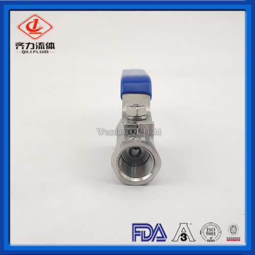 Globe High Quality One piece Female ball valve