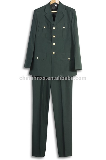 Chinese army olive green military dress uniform