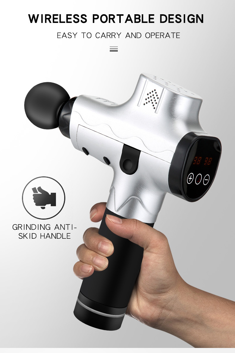 High quality and inexpensive deep muscle cordless massage gun