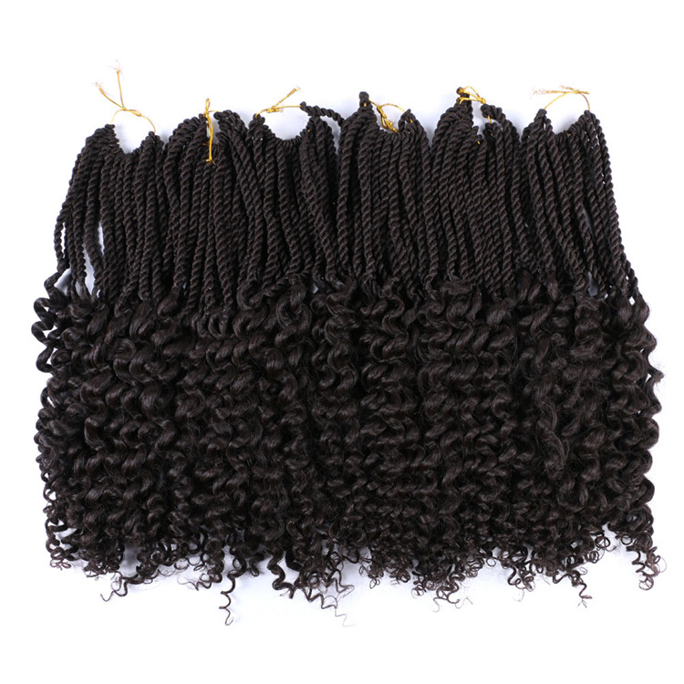 Curly Ends Senegalese Twists Braids Crochet Twists Braids Wavy Senegalese Braids Small 18inch 22 Strands/pack 100g