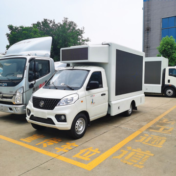 Foton small LED advertising truck