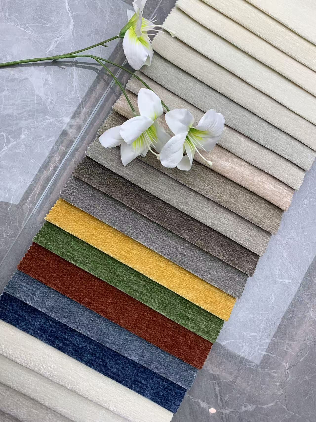 Tela de chenilla para muebles Chenille Fabric for Furniture