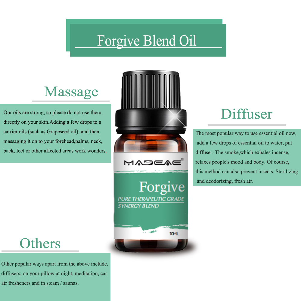 High Quality Undiluted Forgive Diffuser Blend Essential Oil