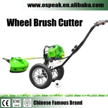 Gasoline Wheel Brush Cutter 52CC Wheel Grass Trimmer Wheel Trimmer Cutter
