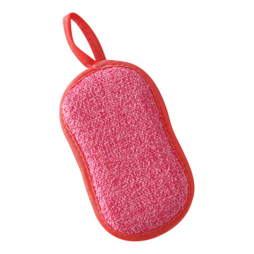 Various Colors Absorbent Microfiber Dishwashing Sponge