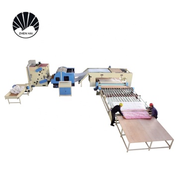 Quilt Fiber Comforter Padding Making Machine