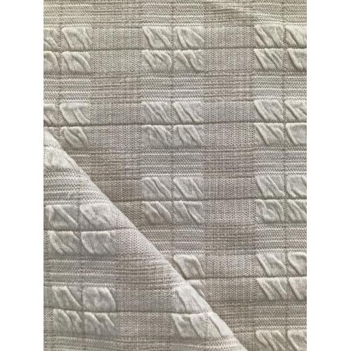 Fenstermuster Strick Jacquard