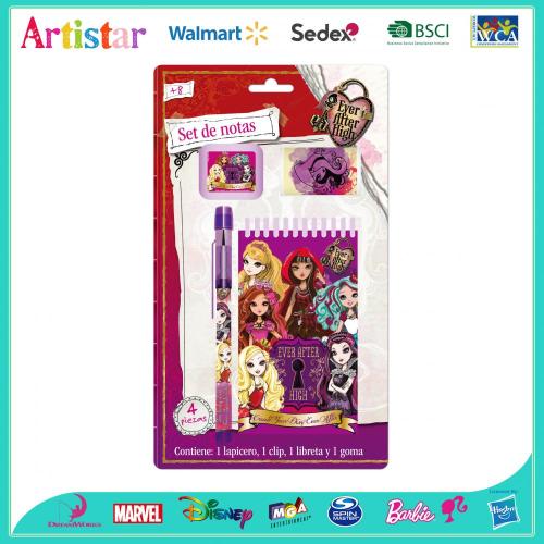 Monster High 4-piece blister card set