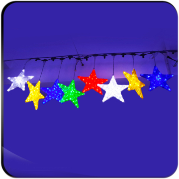 RGB Christmas led  kilometer star lights