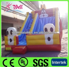 2014 newest design rabbit inflatable slide / giant inflatable slide