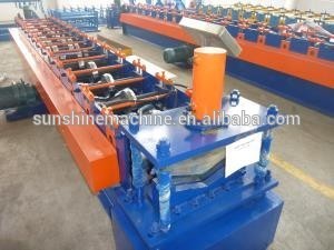 Building Material roof ridge cap color steel forming machine From China