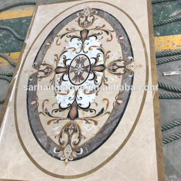 Customized marble floor tiles designs