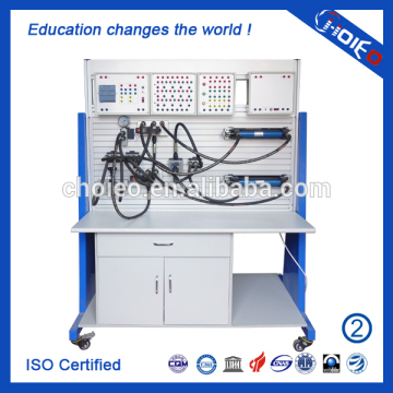 PLC Controlled Hydraulic Trainer,PLC managed hydraulic trainer,vocational training device,education didactic equipment