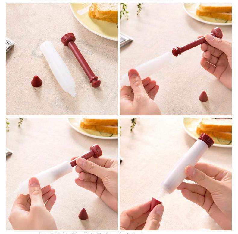 Silicone Food Writing Pen Cake Cookie Cream Pastry Chocolate Decorating Pen DIY Personalized Cake