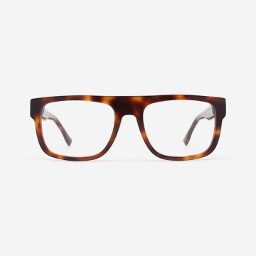 Fashion Square Acetate Men's Optical Frames