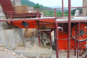 Shanghai DongMeng rotary stone crusher manufacturer for sale