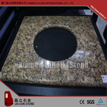 Polished Giallo Fiorito Granite Countertop
