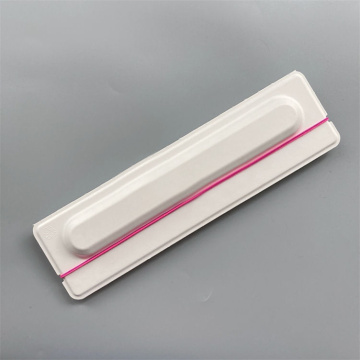 Compostable pulp biodegradable packaging toothbrush box