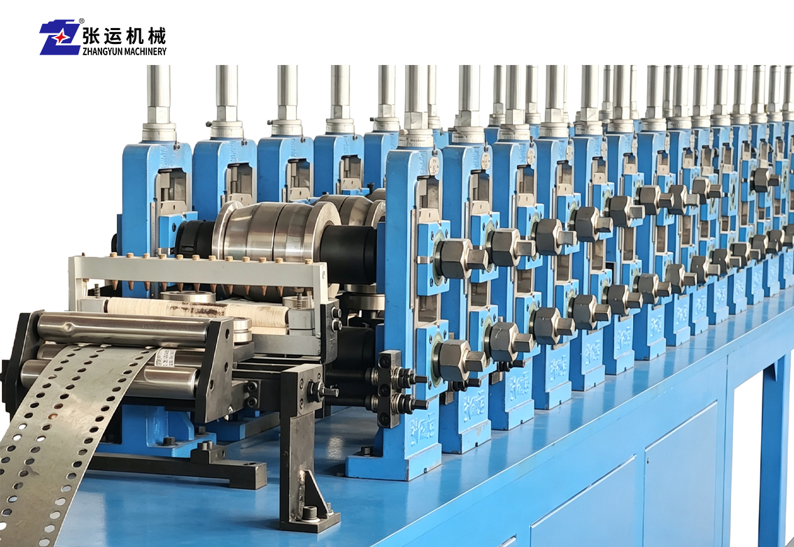 铝装饰条滚压成型机 Aluminum Trim Strip Roll Former