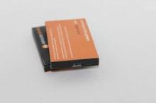 customized lcd video business cards with hard cover , A4 /