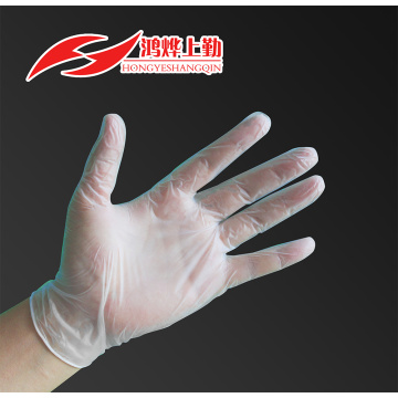 hand safety vinyl gloves with different colors