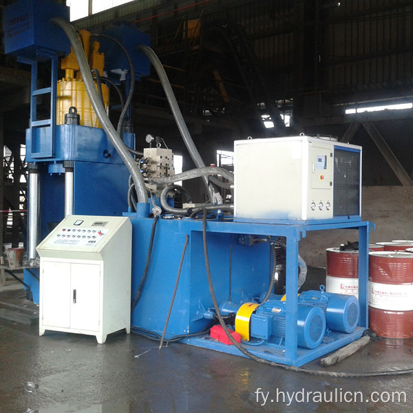 Fertikale hege druk Aluminium Shavings Kriquette Machinery