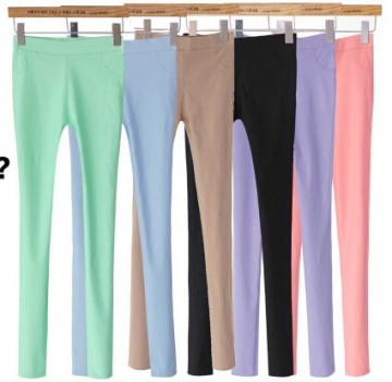 women fashion pencil pants cotton pencil pants