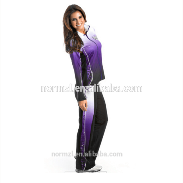 Factory price high quality sublimation warm up suits