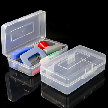 School Pencil Boxes Office Supplies Case Pen Art Craft Organizer Plastic Box