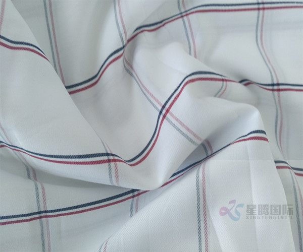 Striped Plain Cotton Yarn Dyed Fabric For Garment1