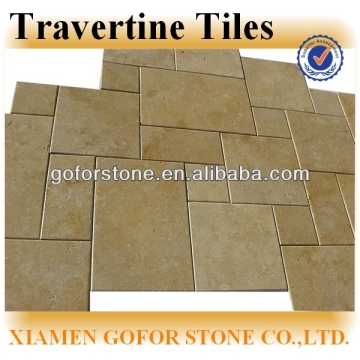 Travertine pavers