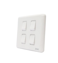 16AX250V 4Gang 2Way Light Switch popular wall switch