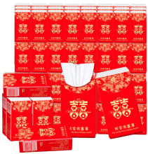 Disposable Soft Package 3 Ply Handkerchief Facial Tissue