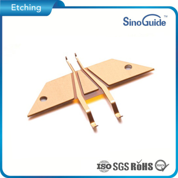 Metal Etching Suppliers Custom Metal Etching Small Polyimide Laminated Part