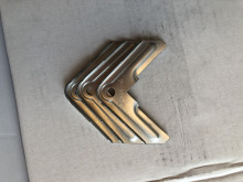 Galvanized HVAC system air duct corner TDF TDC