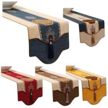 2021hot selling impeccable decorative luxury cotton table runner