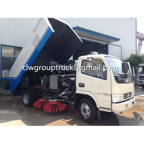 DONGFENG Kaipute Road Sweeper รถบรรทุกสำหรับขาย