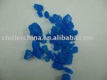 Blocky copper sulphate