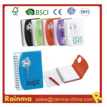 PVC Cover Notebook for School and Office Promotion