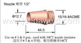 TWC Welding Gas Nozzle