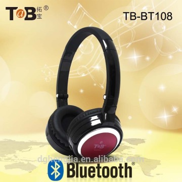 Factory price stereo bluetooth headset with mp3 player